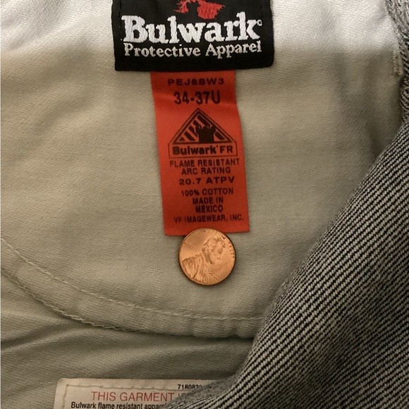 Bulwark FR Denim Work Jeans | Sz W34-37U | NWT - Picture 7 of 7